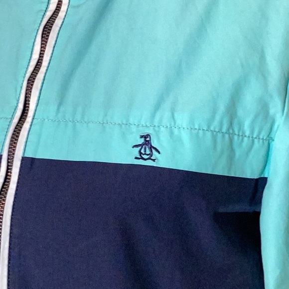Penguin by Munsingwear windbreaker jacket,Small, zipper pockets,Velcro close,Sm - Picture 4 of 16